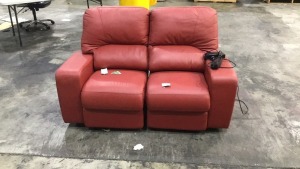 Caprice 2 Electric Recliner W1380 Red - 2