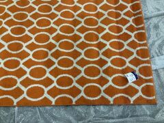 Marquee Rug - 230 x 160cm - Rust - 5