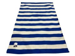 Striped Rug - 140 x 230cm - Blue/White