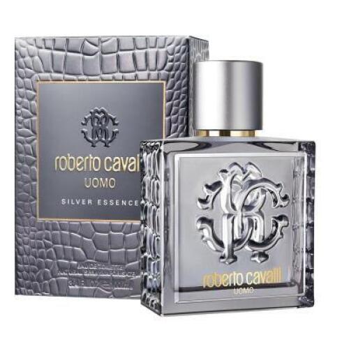 Roberto Cavalli Uomo Eau de Toilette silver essence 100ml