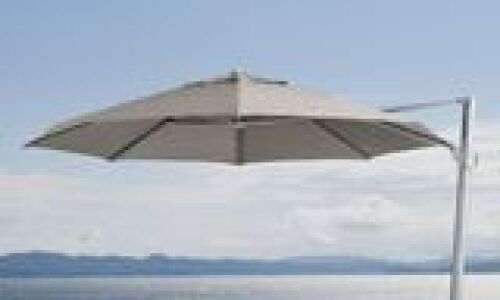 Altrani Outdoor Cantilever Octagonal Umbrella - Charcoal