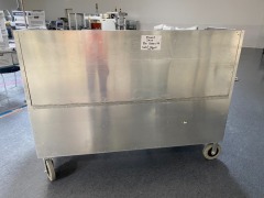 Stainless Steel Large Waste Trolley - 3
