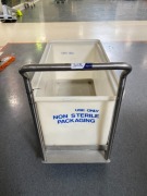 Stainless Steel Platform Trolley with Poly Tub - 3
