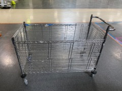 HSS Rapini Chrome Steel Basket Trolley - 2