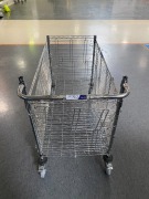 HSS Rapini Chrome Steel Basket Trolley - 3