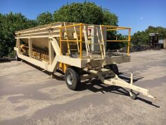 *RESERVE MET* Tain Mobile Loading/Weighing Hopper and Tain Mobile Stacker - 3
