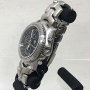 DNL Retail Replacement Value $9,325.00 - One New Authentic LINK series Chronograph 1/10th Gents Tag Heuer AYRTON SENNA “Limited Edition" wrist watch with a Black dial. - 2