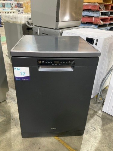 Haier 60cm Black Freestanding Dishwasher HDW15V2B2 (Faulty)