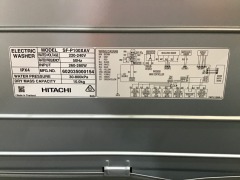 Hitachi 10Kg Top Load Compact Washer SFP100XAVSL - 5