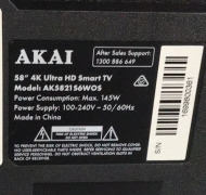 Akai 58 Prime 4K Ultra HD Smart WebOS TV AK5821S6WOS - 4