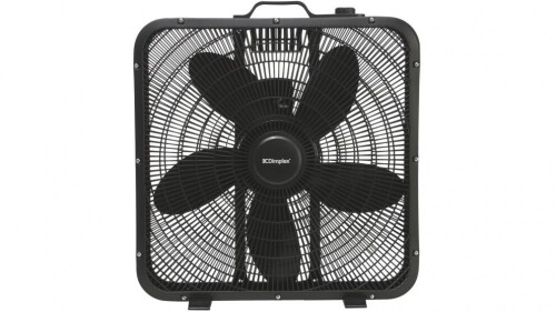 Dimplex 50cm Box Fan with Top Mounted Dial Control - Matte Black DCBOX50MBK