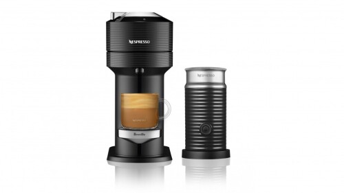 Nespresso Vertuo Next Premium Coffee Machine with Milk Frother By Breville - Black BNV560BLK