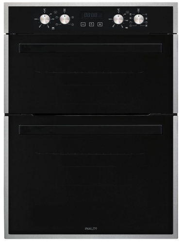 Inalto 60cm Stainless Steel Electric Double Oven (IDO68S)