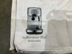 Breville The Bambino Plus Espresso Coffee Machine - Stainless Steel BES500BSS - 6