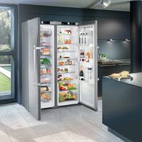 Liebherr 652L Freestanding Side-by-Side Fridge SBSef 7242
