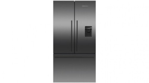Fisher & Paykel 615L Black French Door Fridge RF610ADUB5