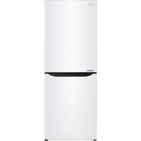 LG 310L Anti-fingerprint Bottom Mount Fridge - White