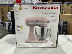 KitchenAid KSM195 Stand Mixer - Feathered Pink 5KSM195PSAFT - 3