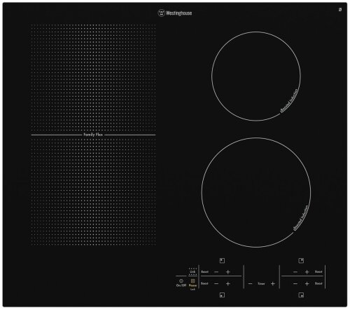 Westinghouse 600mm 3 Zone Family Flex Induction Cooktop