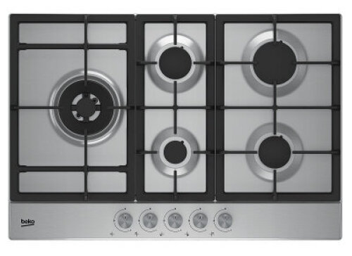 Beko BCT75GX 75cm Natural Gas Cooktop