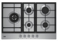 Beko BCT75GX 75cm Natural Gas Cooktop