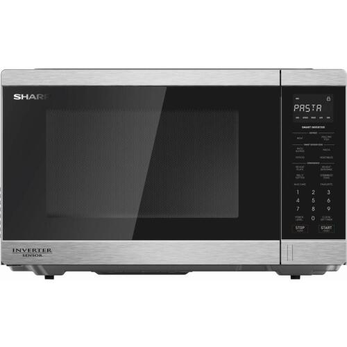 Sharp R395EST 1200W Inverter Microwave (S/Steel)