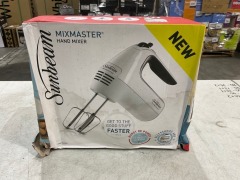 Sunbeam Mixmaster Hand Mixer - White JMP1000WH - 2