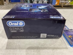 Oral B Genius 8000 Electric Toothbrush GENIUS8000 + 2 Pack Replacement Heads - 7