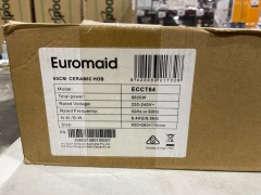 Euromaid Eclipse 600mm 4 Zone Ceramic Cooktop ECCT64 - 3