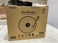 TEAC Turntable w/ Bluetooth Out &amp; USB Encoding | FM Radio TTDEDS2018T - 3