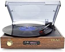 TEAC Turntable w/ Bluetooth Out &amp; USB Encoding | FM Radio TTDEDS2018T