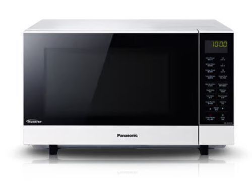 Panasonic 27L Flat Bed Inverter Microwave - White