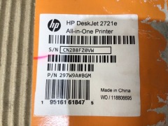 HP DeskJet 2721e All-In-One Printer - 8