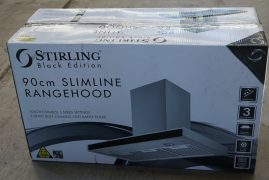 Stirling Stirling 90cm Canopy Rangehood (Black) (54296) - 2