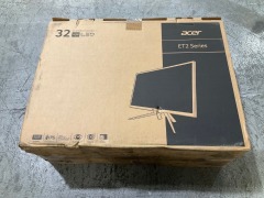 Acer 31.5-inch ET322QU WQHD LED Monitor - 7