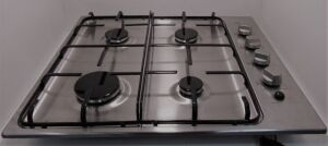 Chef 60cm 4 Burner Stainless Steel Gas Cooktop with Battery Ignition - 2
