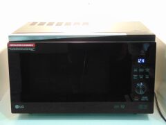 LG NeoChef 39L Smart Inverter Convection Microwave Oven - Black - 3