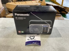 Panasonic RF-2400 AM/FM Portable Radio RF2400D - 3