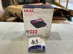 Akai Clock Radio with Wireless Charger AKQI1113 - 3