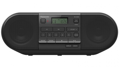 Panasonic Powerful Portable FM Radio & CD Player RXD500