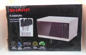 Sharp 1200W Inverter Microwave White - R350EW - 2
