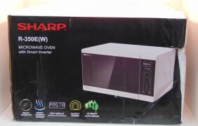 Sharp 1200W Inverter Microwave White - R350EW - 3