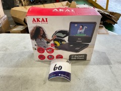 Akai 7-inch Portable DVD Player AKDVD7 - 2