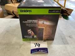 Uniden Smart Security WiFi Camera and Floodlight in 1 - 5