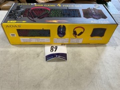 Aoas 4 Piece Gaming RGB Kit AOAS-1088 - 3