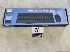 Philips SPT6323 Wireless Keyboard and Mouse Combo - 2