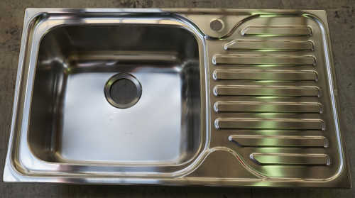 Teka Classic Single Bowl Right Hand Drainer Sink (TCLA10BMAXRHD)