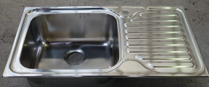 Teka Classic Single Bowl Right Hand Drainer Sink (TCLA10BMAXRHD) - 3