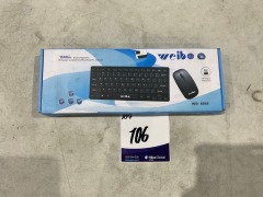 Weibo Wireless Waterproof Keyboard & Mouse - 2