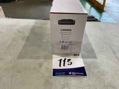Lenoxx Laminator Hot 80 125 Micron Black A4 LA-3306 - 5